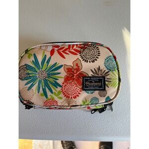 Pacmaxi Floral Print Cosmetic Bag Pouch Organizer